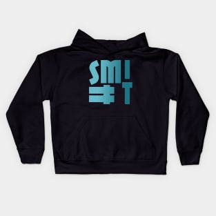 Smith, name, typography Kids Hoodie